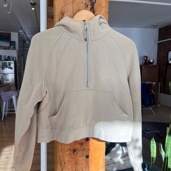 Lululemon scuba half zip hoodie size 4 - Picture 1 of 4